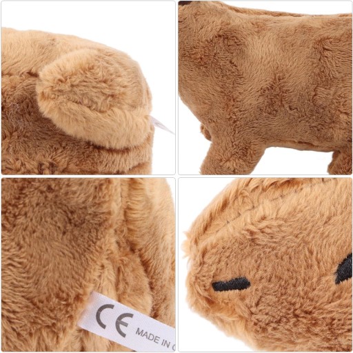MEDVEĎ MASKOT KAPYBARA, PLYŠOVÁ HRAČKA PRE DETI, 20 cm. KAPYBARA