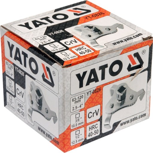 KĽÚČ NA OLEJOVÝ FILTER YATO 3 RAMENNÝ 63-120 CLAW