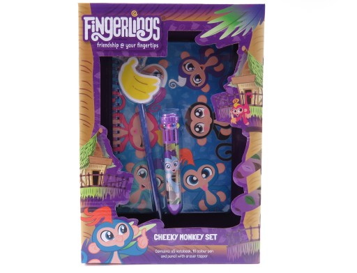 Fingerlings set so zápisníkom