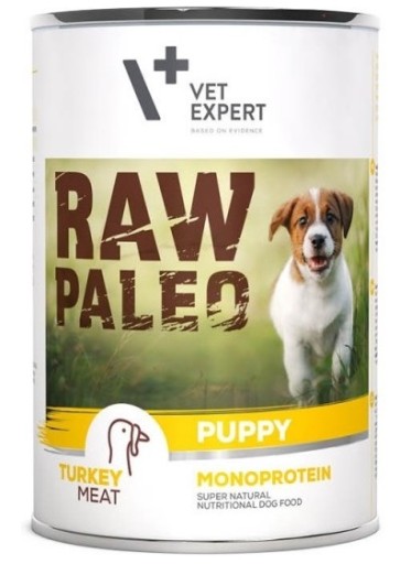 VetExpert Raw Paleo Puppy Monoprotein Turkey 400g