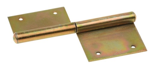 PÁNT PLOCHÝCH DVERÍ 140 mm KOVANÝ ĽAVÝ ZINKOVANÝ