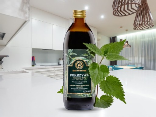 Herbal Monasterium žihľavová šťava 500 ml, bez konzervantov a farbív