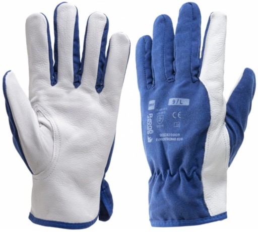 Ochranné pracovné rukavice z kozej kože COVERGUARD EUROSTRONG 820 r.9|L