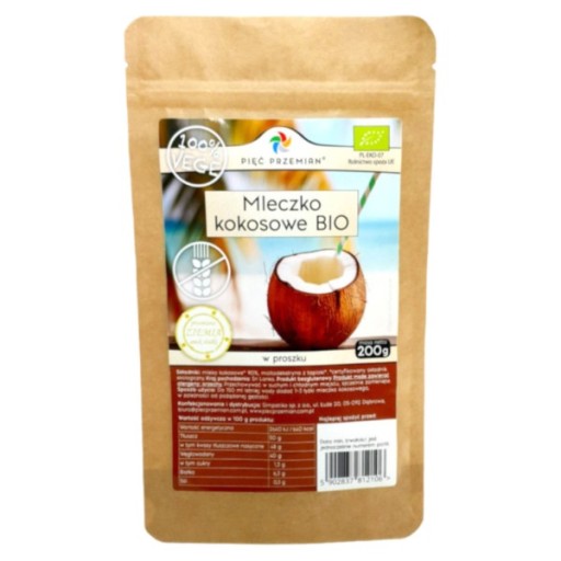 Five Transformations Bio kokosové mlieko 200 g