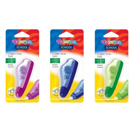 Colorino korekčná páska 5mm x 6m školská 1 ks