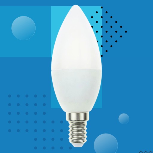 LED ŽIAROVKA E14 5W = 40W 450lm NEUTRÁLNA FARBA 4000K SVIEČKA