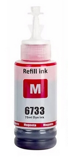 Atrament pre tlačiareň Epson 673 1ks ECOTANK L800 L805 L810 L850 L1800 T6731
