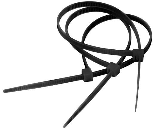 Sťahovacie pásky plastové sťahovacie pásky 3,6 mm 200 mm 20 cm 100ks čierne