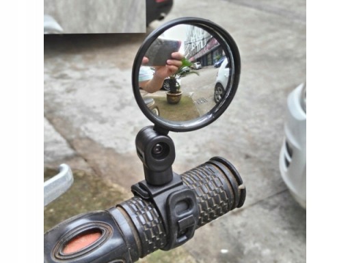 ZRKADLO NA BICYKEL NA RIADTIKÁ, VYPNUTÉ, NASTAVITEĽNÉ, 75 mm