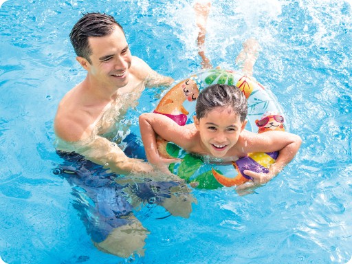 Plážové PLAVECKÉ KOLESO 61cm INTEX