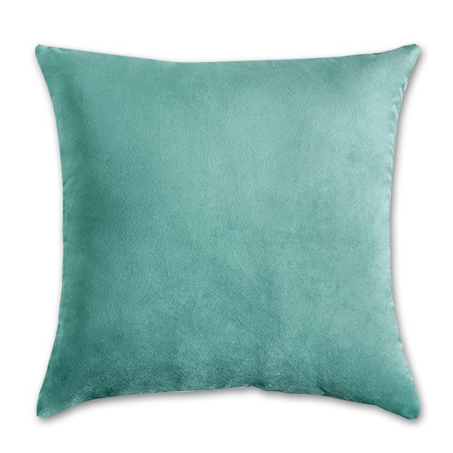 DEKORATÍVNY OBLIEK NA VANKÚŠ AQUA GREEN 40X40 CM VELUR