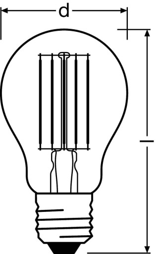 HODNOTA E27 LED žiarovka 11W = 100W 1521lm OSRAM 4000K