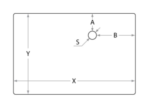 Čierna podložka MaxiMat vyrobená na mieru 1,7 mm