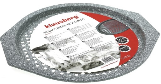 PLECHA NA PEČENIE PIZZY PLECH NA PIZZU 33cm MRAMOR