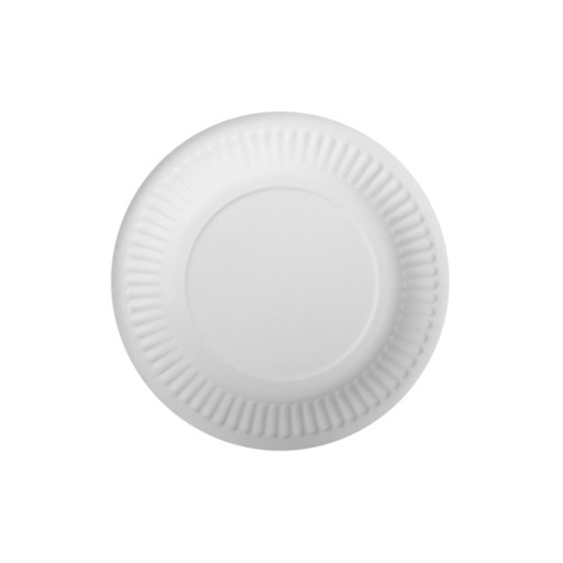 Jednorazové malé papierové tanieriky - priemer 15cm - 100 kusov