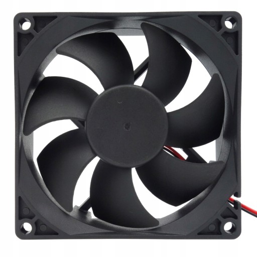 Priemyselný ventilátor 92x92x25mm 12V ventilátor s guľôčkovým ložiskom