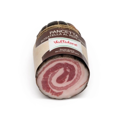 Slanina v paprike Pancetta al pepe 100g, nasekaná