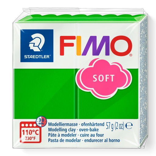Zelená termosetová hmota 57g Soft 9690