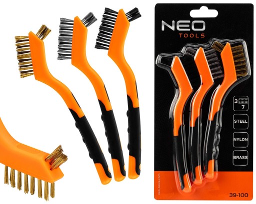 NEO DRôTENÉ KEFY OCELOVÝ NYLON MOSADZ 3x7 3ks