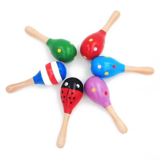 DREVENÝ MARACAS DREVENÝ HRAKAL