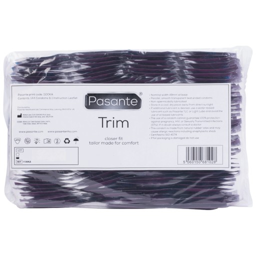 PASANTE TRIM super priliehavý kondóm 1 kus, hladký a priliehavý