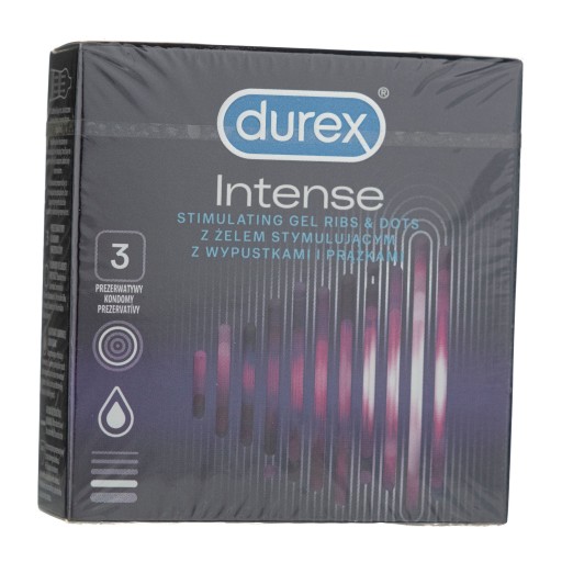KONDÓMY DUREX INTENSE 3 KUSY