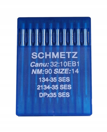 Schmetz ihly 90' 134-35 ses pre stroj s vázaným stehom 10 ks