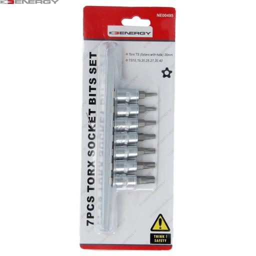 TORX TS 5-RAČOVÉ ZÁSUVKY S 1/4 OTVOROM