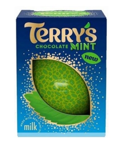 1x 145g TERRY'S Chocolate Mint mint chocolate UK