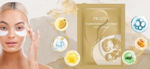 PILATEN EYE PADS CRYSTAL MASK KOLAGÉNOVÁ MASKA NA TVÁR