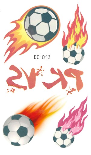 Umývateľné tetovanie pre deti BALL EC043