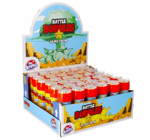 BATTLE STARS mydlové bubliny 55ml MY BUBBLE vonkajšia hračka