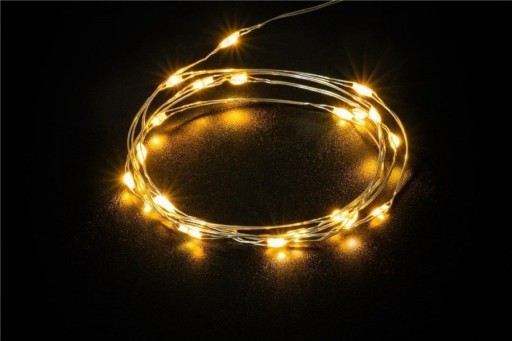 Svetelná reťaz 20x LED časový spínač IP20