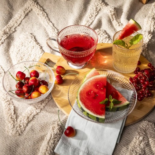 Sklenená šálka na kávu sklenený hrnček Altom Design Daisy 430 ml