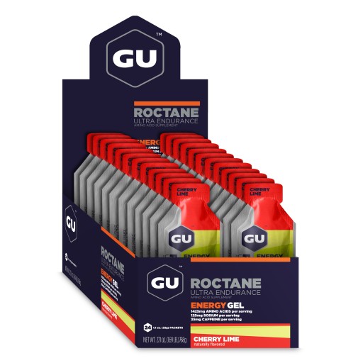 Roctane GU Energy Gel Cherry Lime energetický gél cherry limetka/citrón