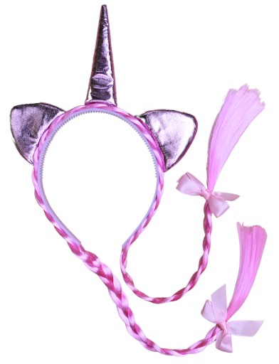 # HAIR BAND vrkôčiky vrkôčiky JEDNOROŽEC