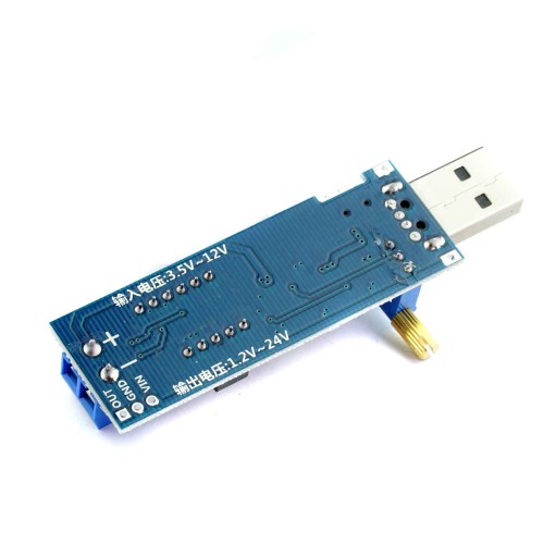 USB buck-boost prevodník XY-UP na 1,5V-24V 3W