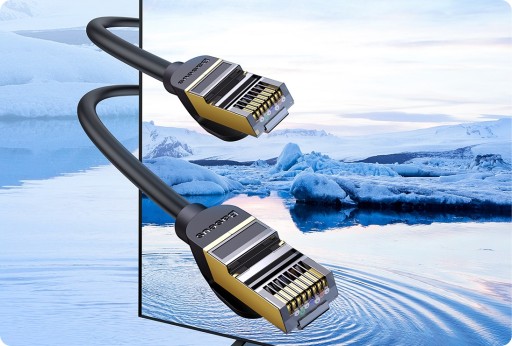 LAN KÁBEL BASEUS RJ45 ETHERNET INTERNETOVÝ KÁBEL CAT7 0,5M