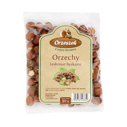 Lieskové orechy lúpané Arašidy 90 g