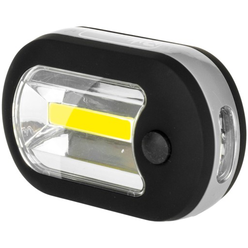 C6808 štvorcové svietidlo COB LED +3 LED magnet .3xAAA Richmann