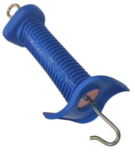 Rukoväť brány, elektrická pastierska kľučka, silná, veľká, 27 cm