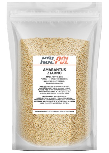 AMARANTUS SEED 1kg Amarant prírodný amarant