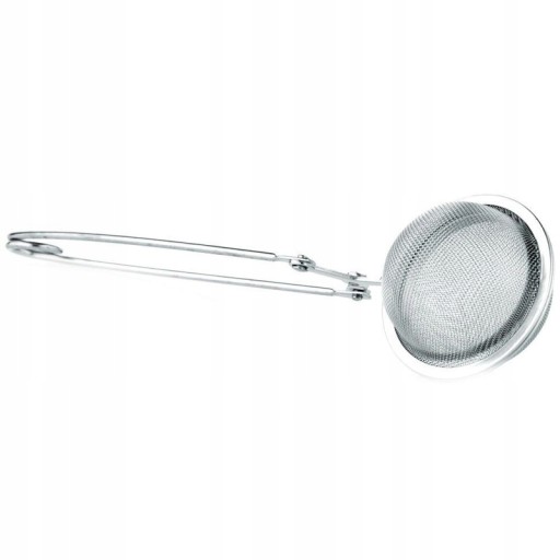 ČAJOVNÍK, nerezové sitko, priemer 5 cm, praktické kliešte