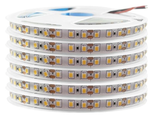 Nábytková páska 12V SMD2835 IP20 Teplá biela 120 LED/m 6,8W/m 600 LED 5m