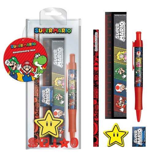 Super Mario 4 Color - sada školských pomôcok
