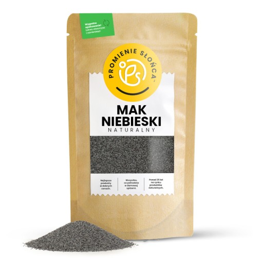 Prírodný mak modrý 250g BEZ PRÍDAVNÝCH LÁTOK