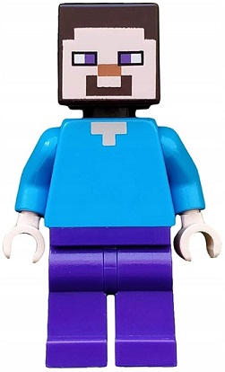 LEGO Minecraft - figúrka - Steve min009 NOVINKA