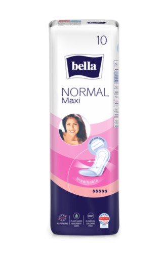 Hygienické vložky Bella bez krídel, 10 ks.