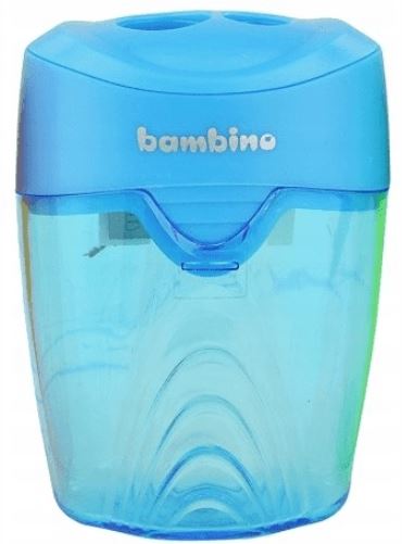 Dvojité orezávatko BAMBINO s farebnou nádobkou