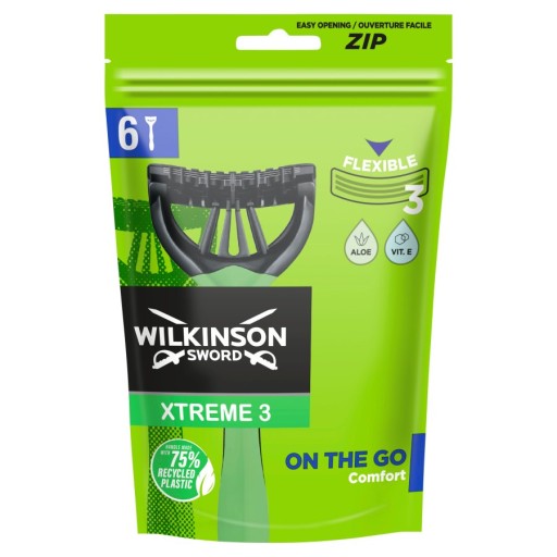 WILKINSON XTREME3 NA CESTÁCH COMFORT 6KS STROJ